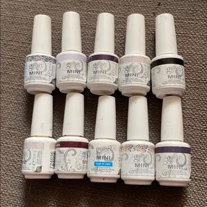10 gelish polish 9ml bottles